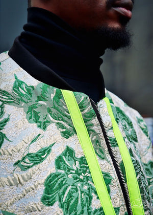 Bombers émeraude royale