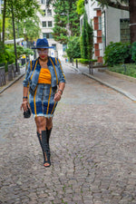 Complet  Baoulé blue