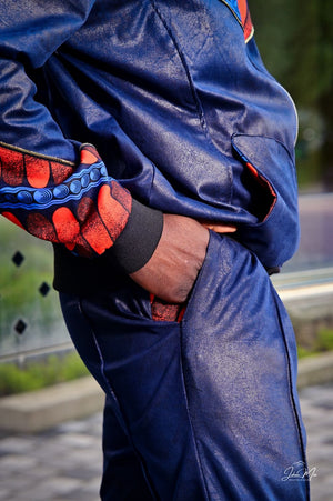 Detail pantalon poche wax