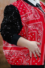 Bandana sequins