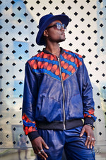 Pantalon et bombers taniabel .bleu
