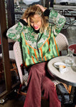 bombers en tissu africain Taniabel. baoulé   brocart .afro urban chic