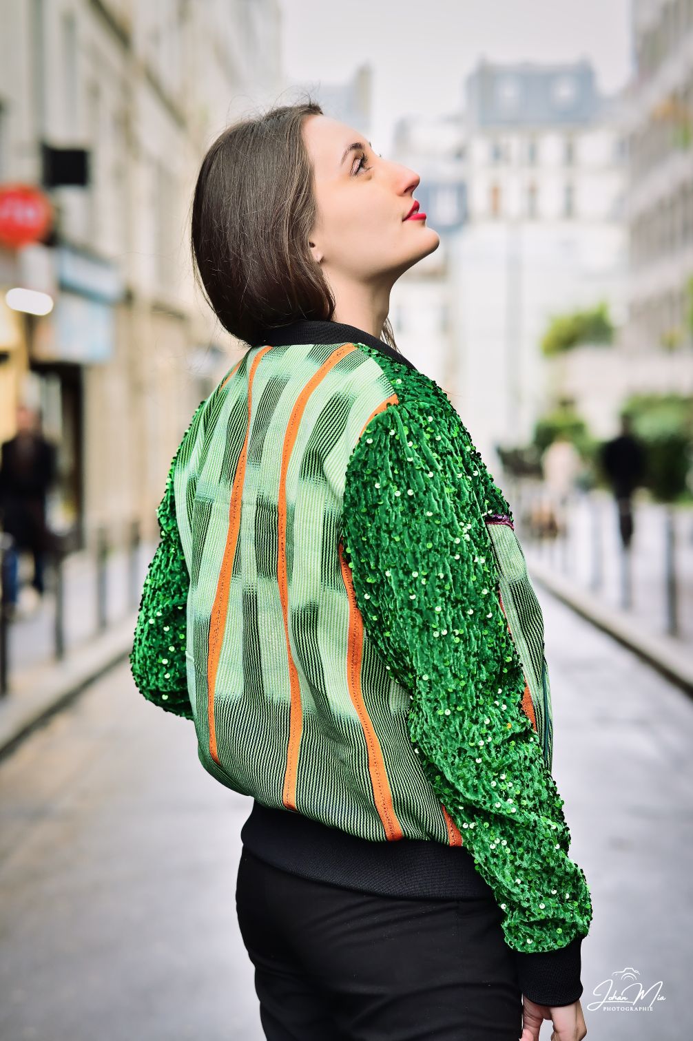 bombers sequin baoulé taniabel chic