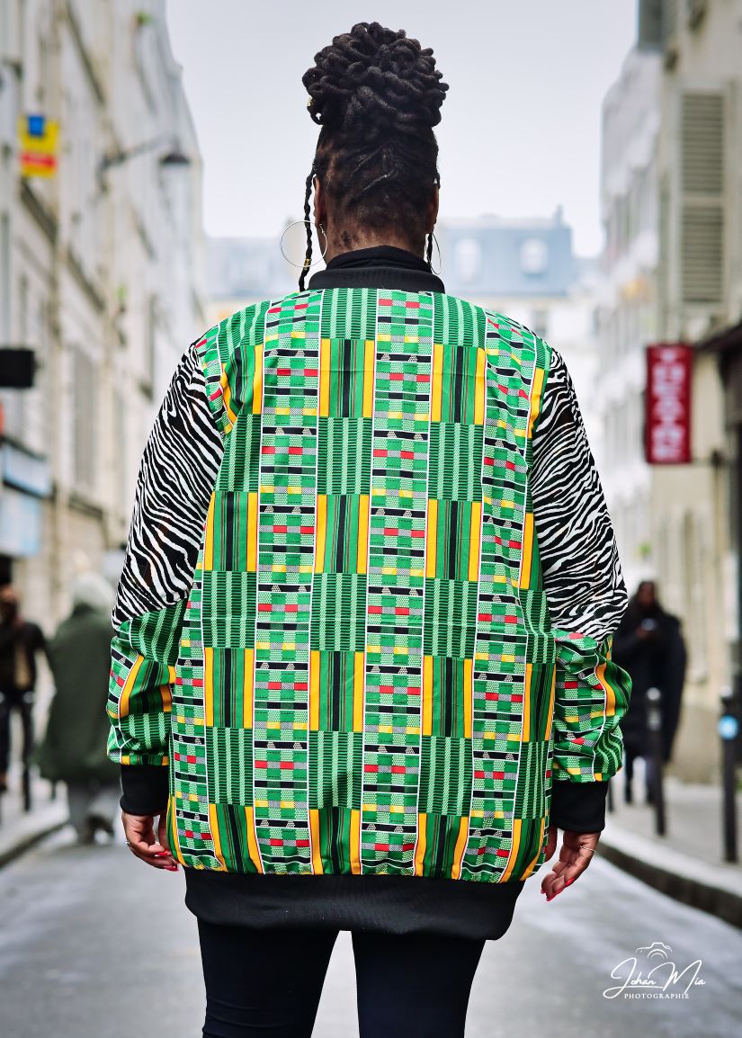 wax et zébre haute couture