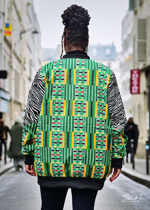 wax et zébre haute couture