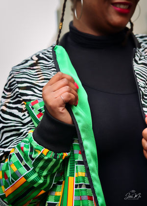 bombers taniabel satin vert