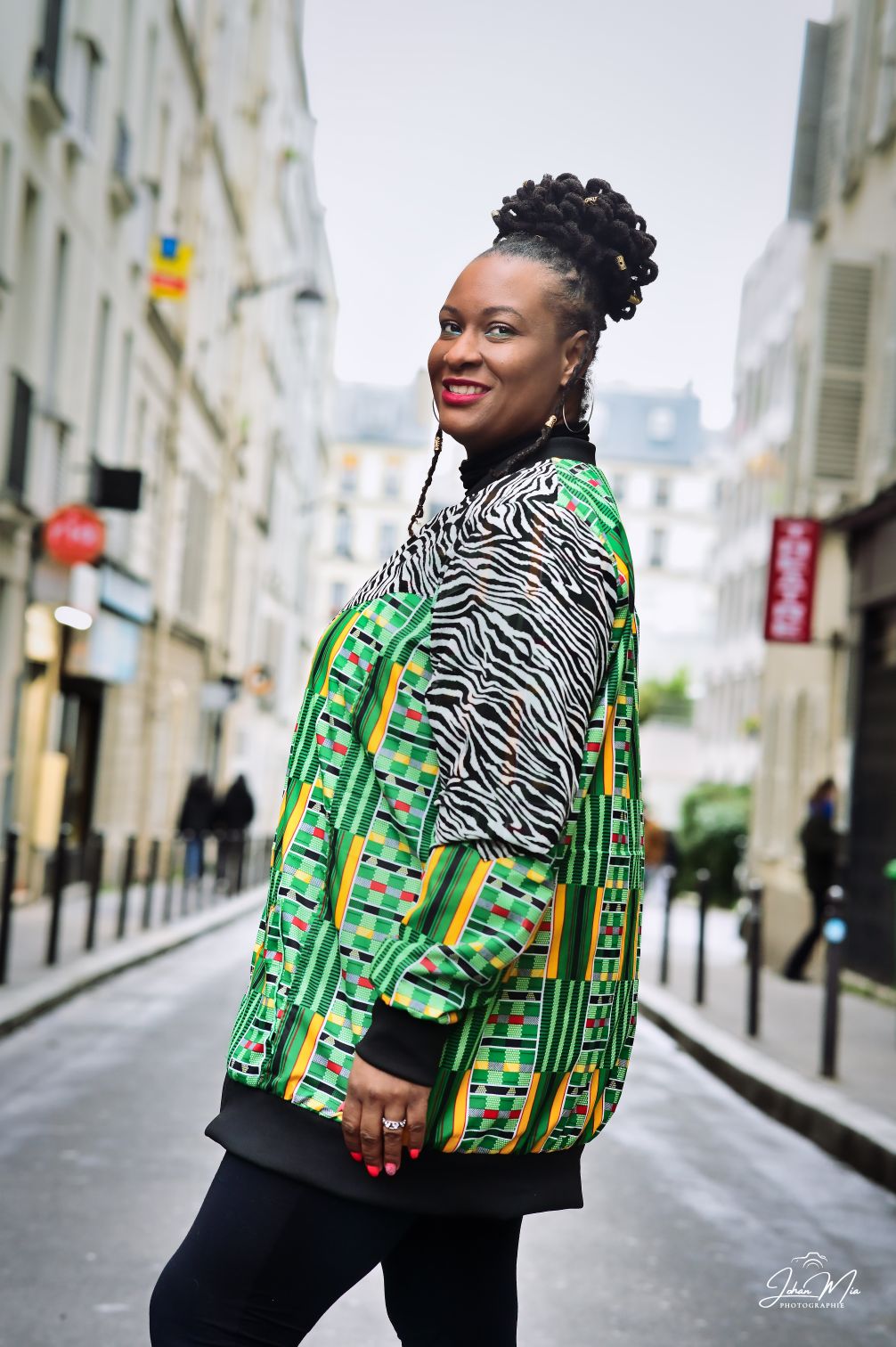 bombers taniabel zébre haute couture