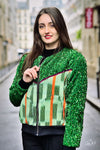 bombers haute couture taniabel sequin baoulé