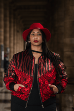 bombers wax africain wax femme veste wax femme bomber afro chic grande taille 