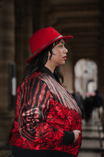bombers wax femme   bombers xawax rouge  bopmber wax africain