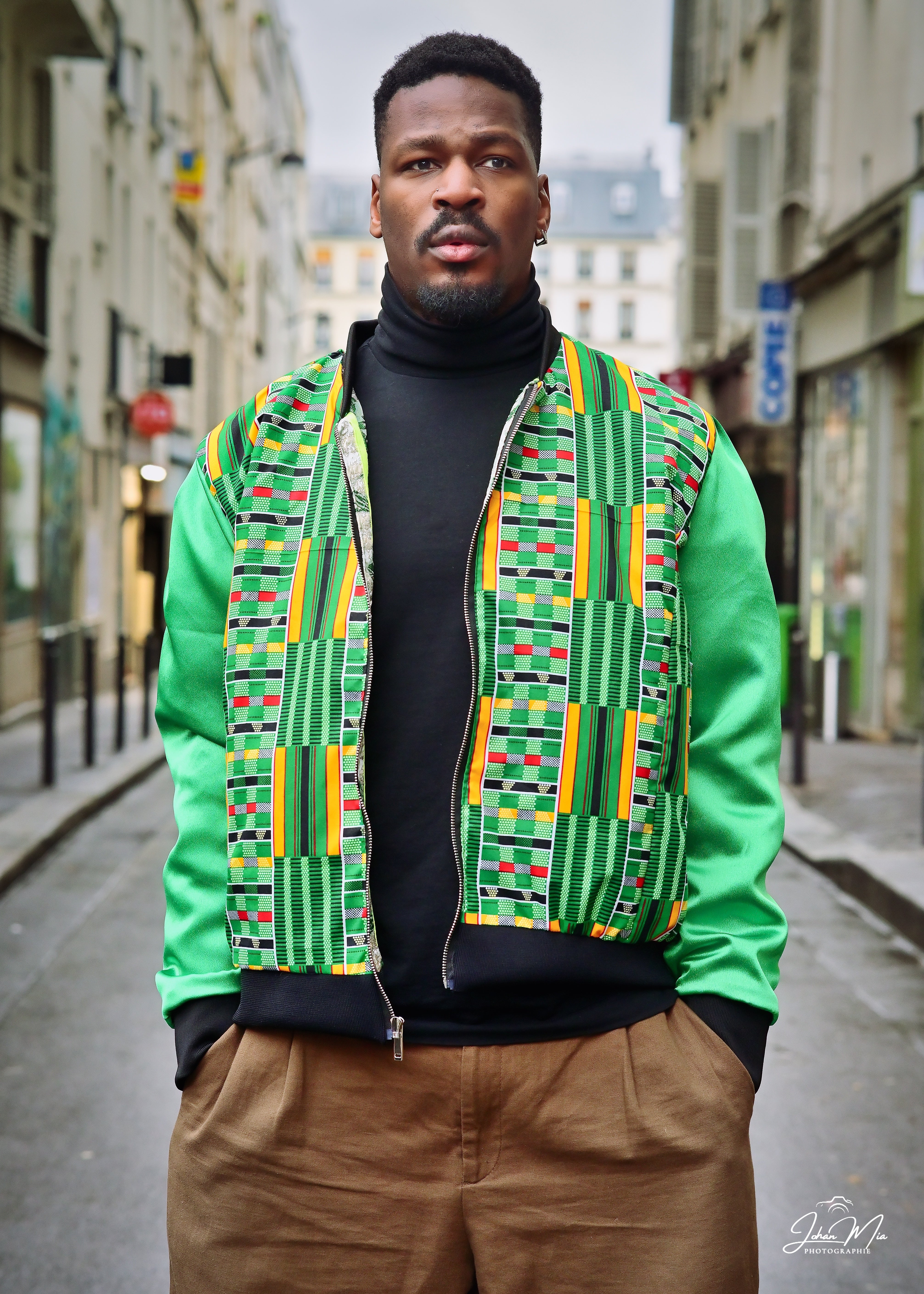 satin vert bombers haute couture taniabel