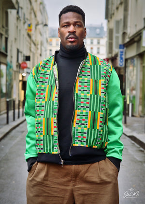satin vert bombers haute couture taniabel