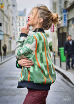 afro urban chic bombers coloré haute couture